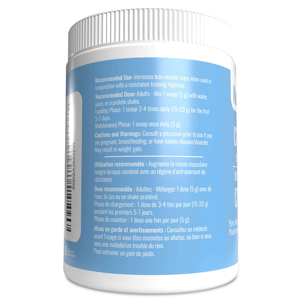 How much is 3 & 5 grams creatine (micronized) 