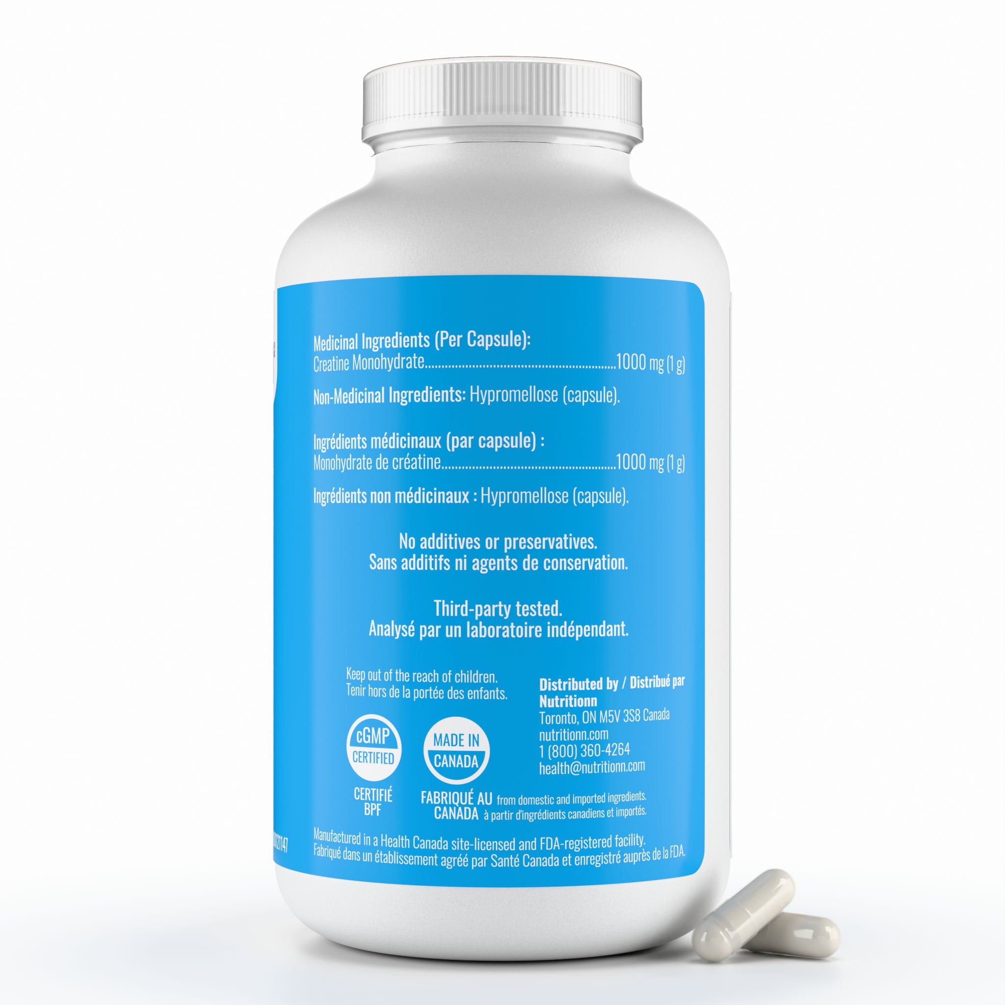 Creatine Monohydrate (300 Capsules)