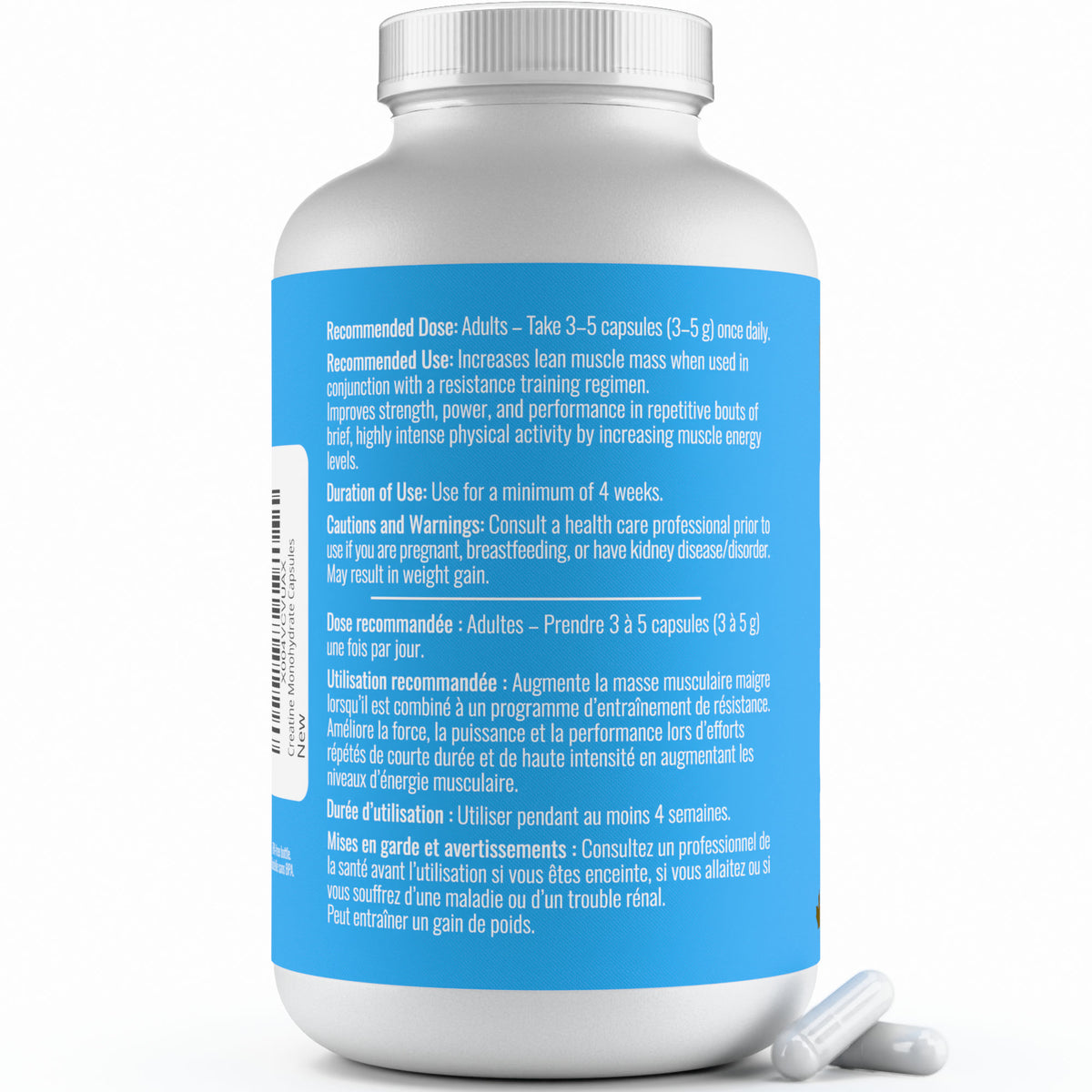 Creatine Monohydrate (300 Capsules)
