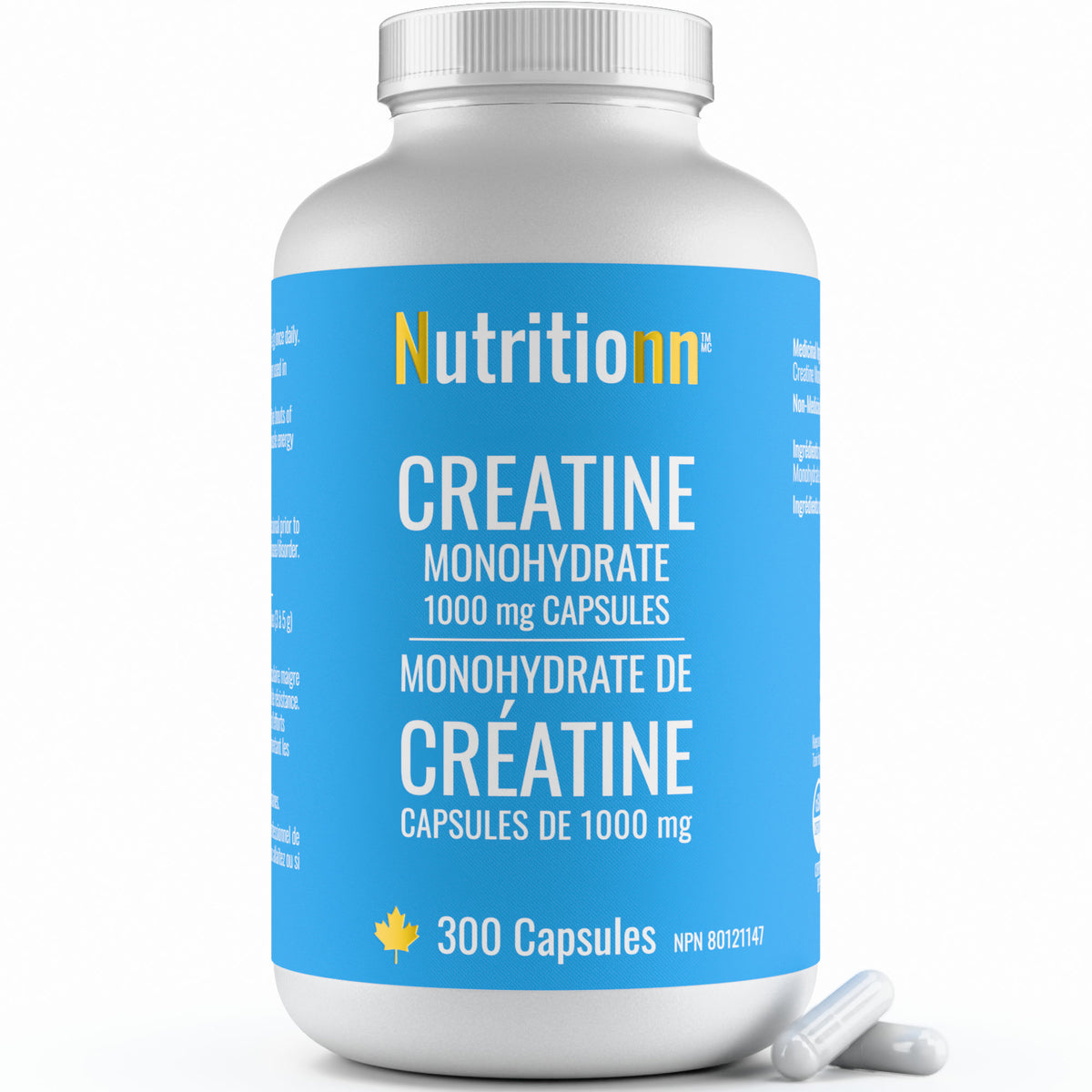 Creatine Monohydrate (300 Capsules)