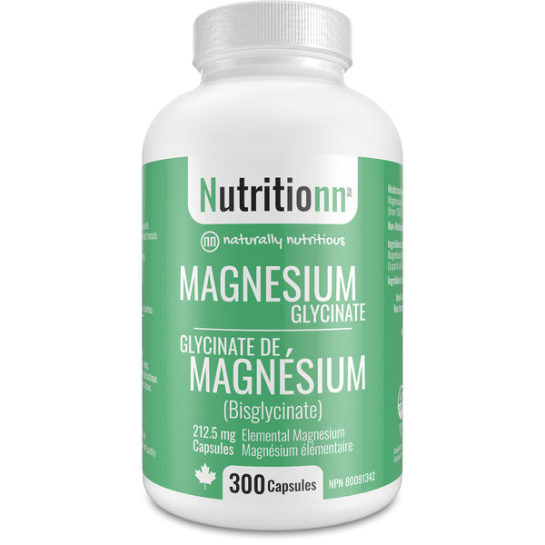 Magnesium Glycinate (300 Capsules)