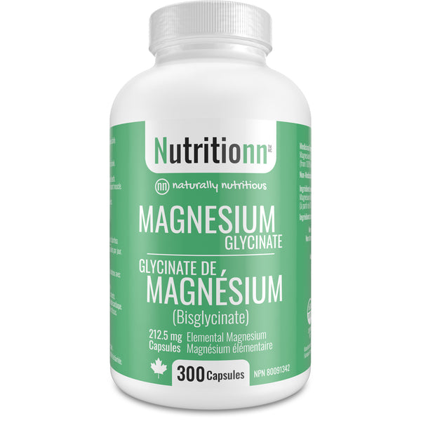 Magnesium Glycinate (300 Capsules)