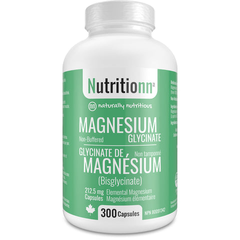 Magnesium Glycinate (300 Capsules)