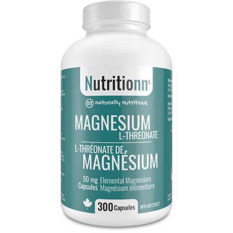 Magnesium L-Threonate (300 Capsules)