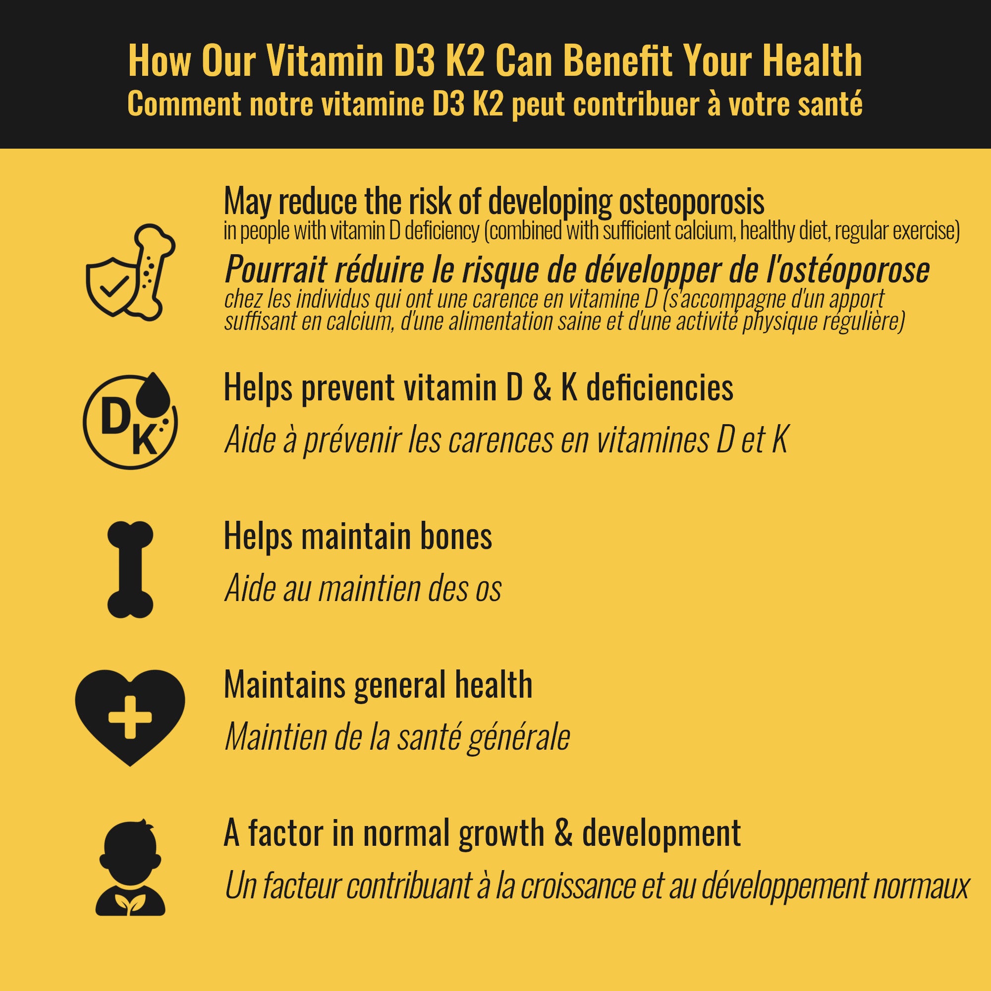 Vitamin D3 K2