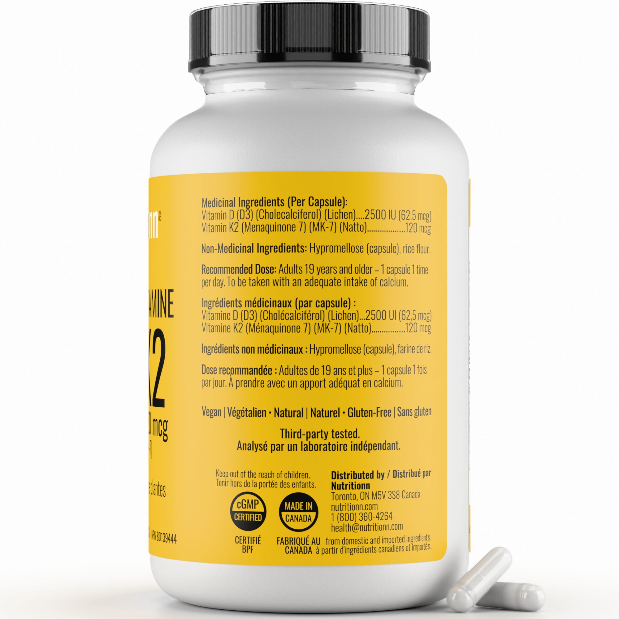 Vitamin D3 K2