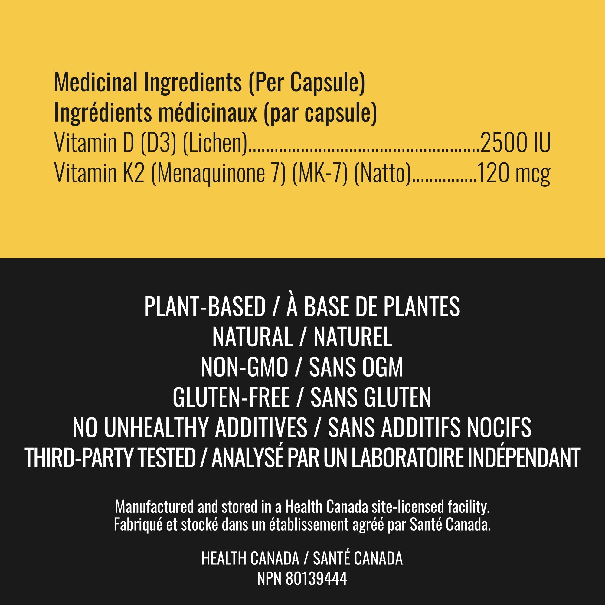 Vitamin D3 K2