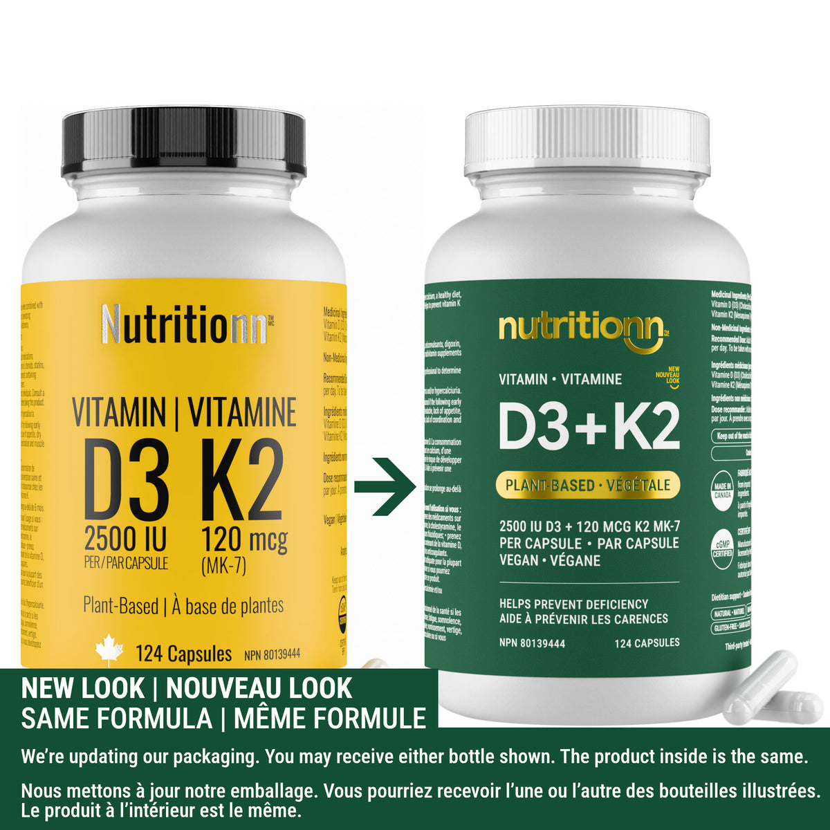 Vitamin D3 K2